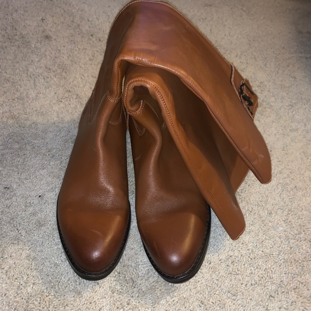 “STEVE MADDEN” Boots Women Size 8 rustic brown 1inch heel